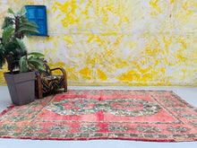 Load image into Gallery viewer, Vintage Moroccan rug 6x10 - V254, Rugs, The Wool Rugs, The Wool Rugs, 