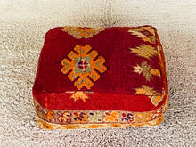 Load image into Gallery viewer, Moroccan floor cushion - S1085, Floor Cushions, The Wool Rugs, The Wool Rugs, 
