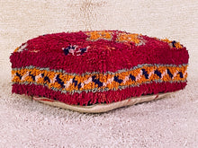 Load image into Gallery viewer, Moroccan floor pillow cover - S809, Floor Cushions, The Wool Rugs, The Wool Rugs, 
