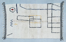 Load image into Gallery viewer, Beni ourain rug 4x8 - B502, Rugs, The Wool Rugs, The Wool Rugs, 
