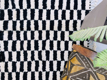 Load image into Gallery viewer, Checkered Beni ourain rug 5x8 - CH65, Rugs, The Wool Rugs, The Wool Rugs, 