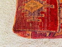 Load image into Gallery viewer, Moroccan floor pillow cover - S383, Floor Cushions, The Wool Rugs, The Wool Rugs, 

