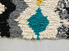 Load image into Gallery viewer, Beni ourain runner 3x9- B473, Rugs, The Wool Rugs, The Wool Rugs, 