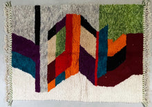 Load image into Gallery viewer, Beni ourain rug 5x8 - B848, Rugs, The Wool Rugs, The Wool Rugs, 