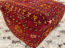 Load image into Gallery viewer, Moroccan floor pillow cover - S64, Floor Cushions, The Wool Rugs, The Wool Rugs, 