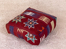 Load image into Gallery viewer, Moroccan floor cushion - S554, Floor Cushions, The Wool Rugs, The Wool Rugs, 
