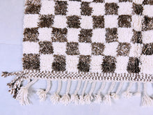 Load image into Gallery viewer, Checkered Rug 5x8 - CH21, Checkered rug, The Wool Rugs, The Wool Rugs, 