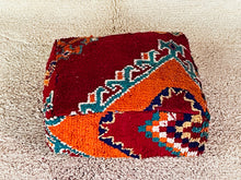 Load image into Gallery viewer, Moroccan floor pillow cover - S849, Floor Cushions, The Wool Rugs, The Wool Rugs, 
