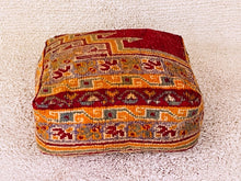 Load image into Gallery viewer, Moroccan floor cushion - S609, Floor Cushions, The Wool Rugs, The Wool Rugs, 
