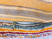 Load image into Gallery viewer, Moroccan floor cushion - S609, Floor Cushions, The Wool Rugs, The Wool Rugs, 
