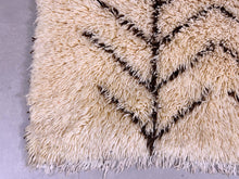 Load image into Gallery viewer, Beni ourain rug 5x7 - V398, Rugs, The Wool Rugs, The Wool Rugs, 
