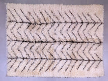 Load image into Gallery viewer, Beni ourain rug 5x7 - V398, Rugs, The Wool Rugs, The Wool Rugs, 
