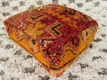 Load image into Gallery viewer, Moroccan floor cushion - S96, Floor Cushions, The Wool Rugs, The Wool Rugs, 
