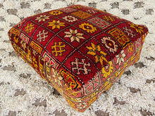 Load image into Gallery viewer, Moroccan floor pillow cover - S105, Floor Cushions, The Wool Rugs, The Wool Rugs, 