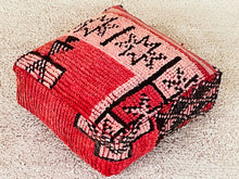 Load image into Gallery viewer, Moroccan floor cushion - S1548, Floor Cushions, The Wool Rugs, The Wool Rugs, 