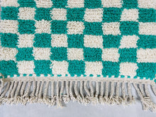 Load image into Gallery viewer, Checkered Beni ourain Rug 3x10 - CH73, Rugs, The Wool Rugs, The Wool Rugs, 
