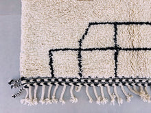Load image into Gallery viewer, Beni ourain rug 5x7 - B517, Rugs, The Wool Rugs, The Wool Rugs, 