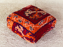Load image into Gallery viewer, Moroccan floor cushion - S1238, Floor Cushions, The Wool Rugs, The Wool Rugs, 
