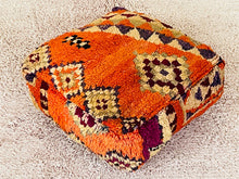 Load image into Gallery viewer, Moroccan floor cushion - S1579, Floor Cushions, The Wool Rugs, The Wool Rugs, 