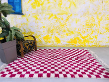 Load image into Gallery viewer, Checkered Rug 5x8 - CH33, Checkered rug, The Wool Rugs, The Wool Rugs, 
