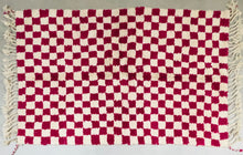 Load image into Gallery viewer, Checkered Rug 5x8 - CH33, Checkered rug, The Wool Rugs, The Wool Rugs, 
