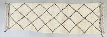 Load image into Gallery viewer, Beni ourain runner 3x9 - B801, Rugs, The Wool Rugs, The Wool Rugs, 
