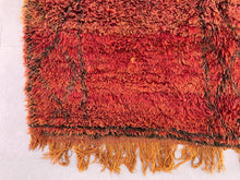 Load image into Gallery viewer, Vintage Moroccan rug 6x11- V16, Rugs, The Wool Rugs, The Wool Rugs, 
