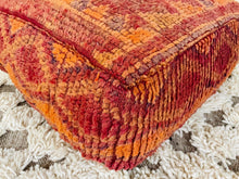 Load image into Gallery viewer, Moroccan floor pillow cover - S144, Floor Cushions, The Wool Rugs, The Wool Rugs, 