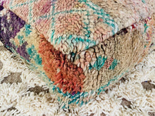 Load image into Gallery viewer, Moroccan floor pillow cover - S159, Floor Cushions, The Wool Rugs, The Wool Rugs, 