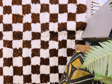 Load image into Gallery viewer, Checkered Rug 5x6 - CH27, Checkered rug, The Wool Rugs, The Wool Rugs, 
