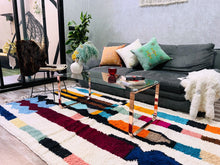 Load image into Gallery viewer, Custom Beautiful and Comfortable Beni Ourain Rug, Custom rugs, The Wool Rugs, The Wool Rugs, Authentic Handmade Beni Ourain Rug from Morocco | Soft and Elegant
