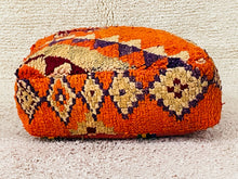 Load image into Gallery viewer, Moroccan floor cushion - S1625, Floor Cushions, The Wool Rugs, The Wool Rugs, 
