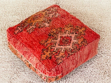 Load image into Gallery viewer, Moroccan floor cushion - S1629, Floor Cushions, The Wool Rugs, The Wool Rugs, 