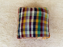 Load image into Gallery viewer, Moroccan floor cushion - S486, Floor Cushions, The Wool Rugs, The Wool Rugs, 
