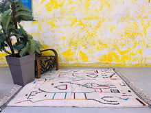 Load image into Gallery viewer, Beni ourain rug 5x7 - B745, Rugs, The Wool Rugs, The Wool Rugs, 