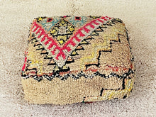 Load image into Gallery viewer, Moroccan floor cushion - S493, Floor Cushions, The Wool Rugs, The Wool Rugs, 

