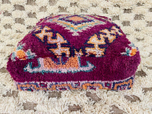 Load image into Gallery viewer, Moroccan floor pillow cover - S174, Floor Cushions, The Wool Rugs, The Wool Rugs, 
