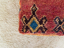 Load image into Gallery viewer, Moroccan floor pillow cover - S924, Floor Cushions, The Wool Rugs, The Wool Rugs, 