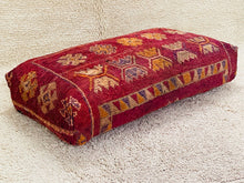 Load image into Gallery viewer, Moroccan floor pillow cover -S1668, Floor Cushions, The Wool Rugs, The Wool Rugs, 
