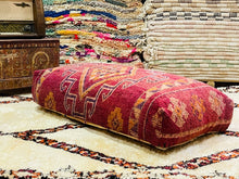 Load image into Gallery viewer, Moroccan floor pillow cover -S1664, Floor Cushions, The Wool Rugs, The Wool Rugs, 
