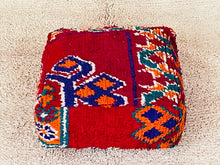 Load image into Gallery viewer, Moroccan floor pillow cover - S929, Floor Cushions, The Wool Rugs, The Wool Rugs, 
