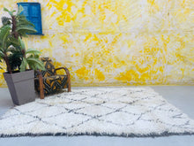 Load image into Gallery viewer, Beni ourain rug 6x9 - B685, Rugs, The Wool Rugs, The Wool Rugs, 