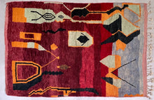 Load image into Gallery viewer, Boujad rug 6x9 - BO261, Rugs, The Wool Rugs, The Wool Rugs, 