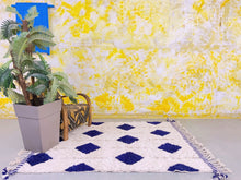 Load image into Gallery viewer, Beni ourain rug 5x6 - B867, Rugs, The Wool Rugs, The Wool Rugs, 
