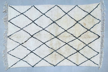 Load image into Gallery viewer, Beni ourain rug 5x8 - B694, Rugs, The Wool Rugs, The Wool Rugs, 