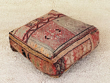 Load image into Gallery viewer, Moroccan floor pillow cover - S1731, Floor Cushions, The Wool Rugs, The Wool Rugs, 
