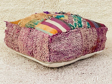 Load image into Gallery viewer, Moroccan floor pillow cover - S617, Floor Cushions, The Wool Rugs, The Wool Rugs, 
