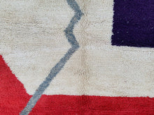 Load image into Gallery viewer, Beni ourain rug 7x9 - B676, Rugs, The Wool Rugs, The Wool Rugs, 