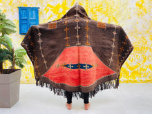 Load image into Gallery viewer, Antique Moroccan clothing 7x5 - MC17, Moroccan Clothing, The Wool Rugs, The Wool Rugs, 