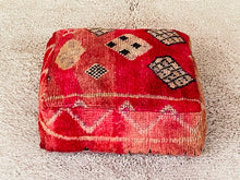 Load image into Gallery viewer, Moroccan floor cushion - S983, Floor Cushions, The Wool Rugs, The Wool Rugs, 